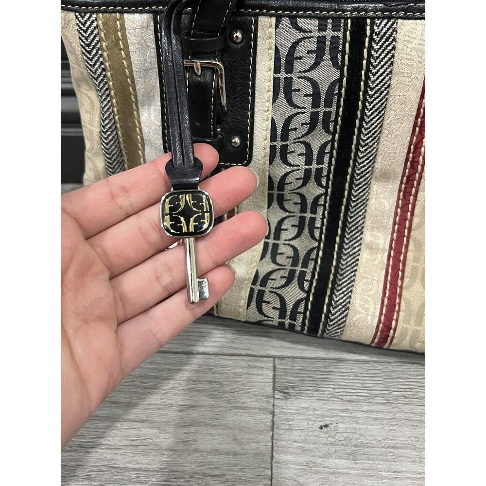 Fossil Genuine Purse Patchwork Multi-Color Block … - image 3